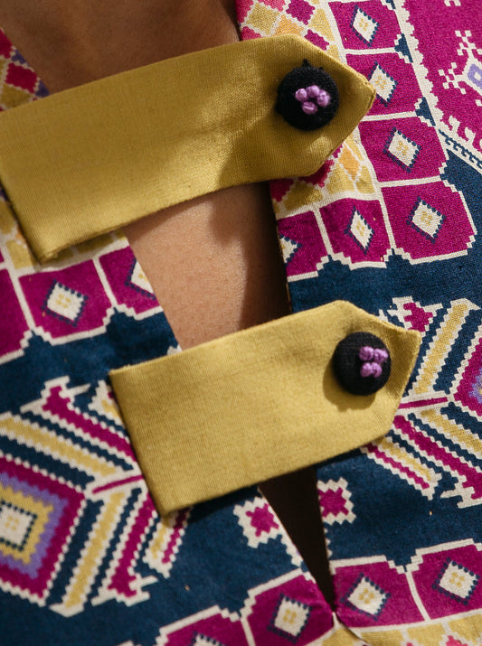 2 PIECE - PRINTED LAWN SUIT - TRIBE'S JOURNEY MORBAGH SU_23   