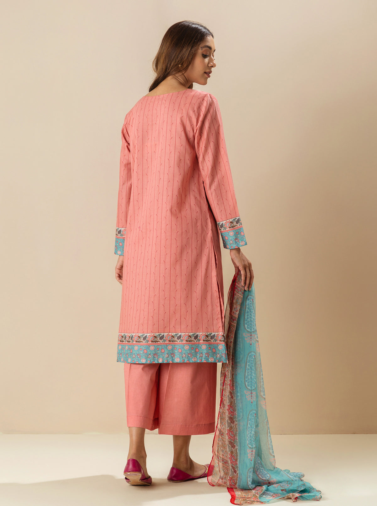 2 PIECE - EMBROIDERD LAWN SUIT - NEWAGE ZEST MORBAGH SU_23   