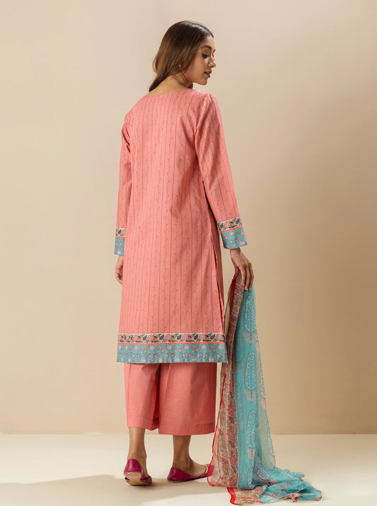 2 PIECE - EMBROIDERD LAWN SUIT - NEWAGE ZEST MORBAGH SU_23   