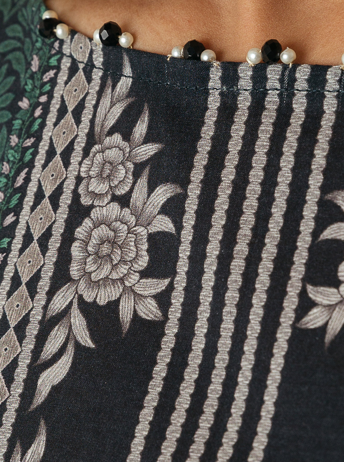 3 PIECE - PRINTED  LAWN SUIT - GARDEN MYSTERY MORBAGH SU_23   