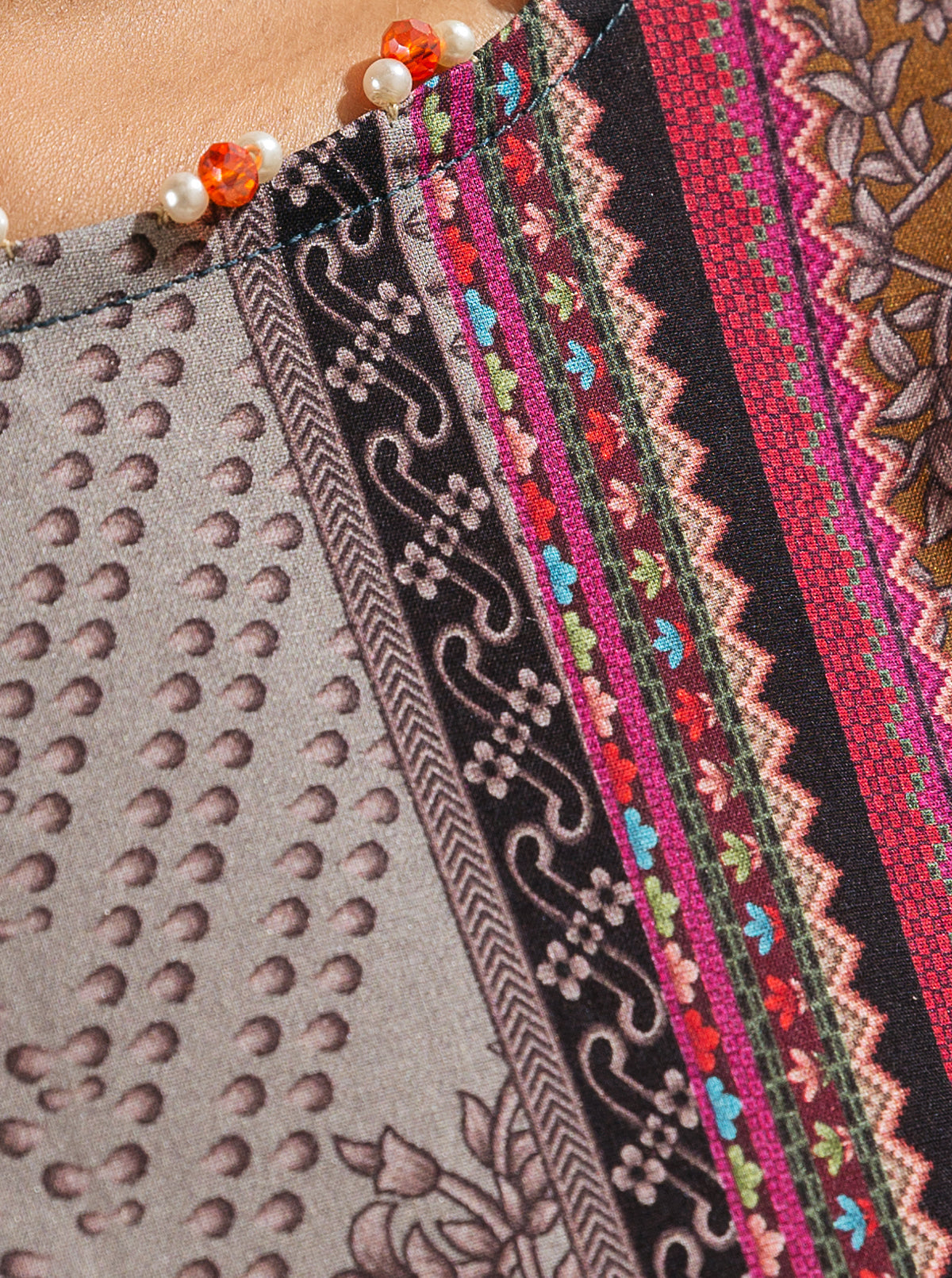 3 PIECE - PRINTED LAWN SUIT - OPULENT BOTANIC MORBAGH SU_23   