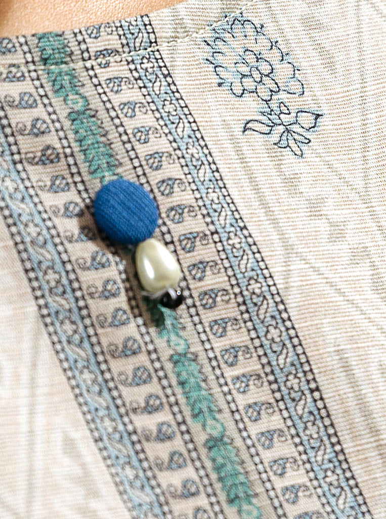 2 PIECE - PRINTED KHADDAR SUIT - IMPESSIRE LVORY MORBAGH WN_22   