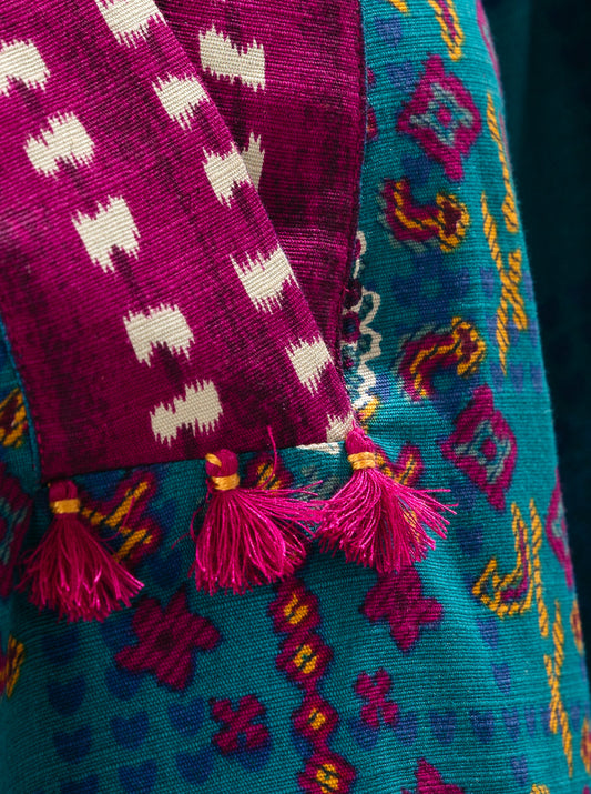 3 PIECE - PRINTED KHADDAR SUIT - CASCADES MORBAGH WN_22   