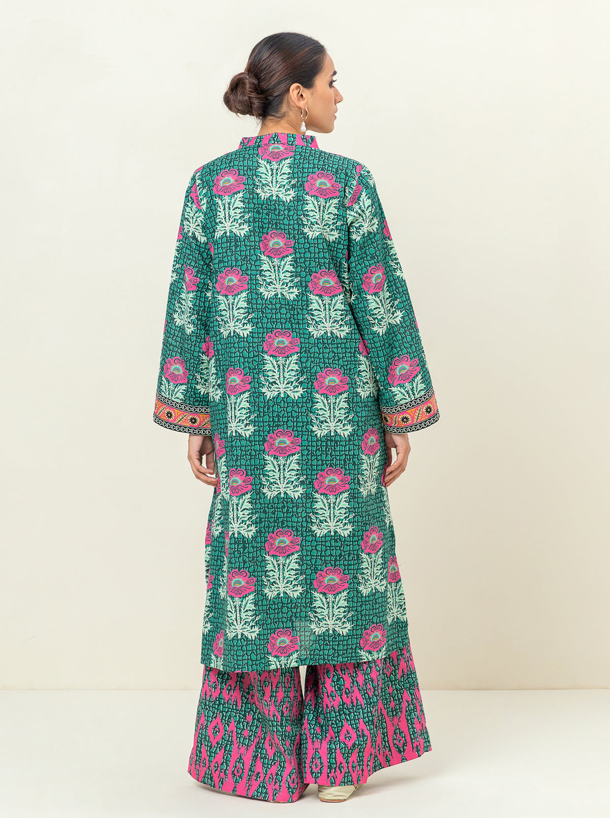 2 PIECE - PRINTED KHADDAR SUIT - MEADOW MELODY MORBAGH WN_23   