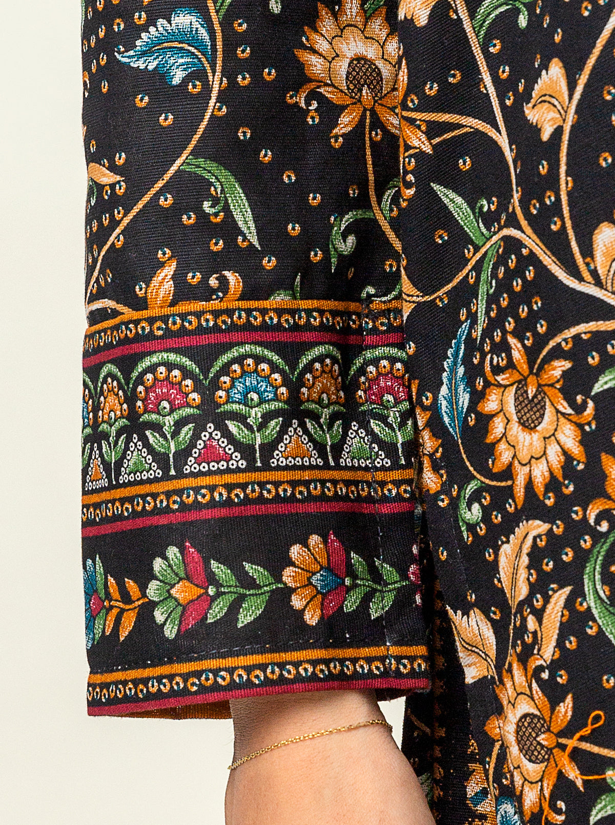 2 PIECE - PRINTED KHADDAR SUIT - PARISIAN NIGHT MORBAGH WN_23   