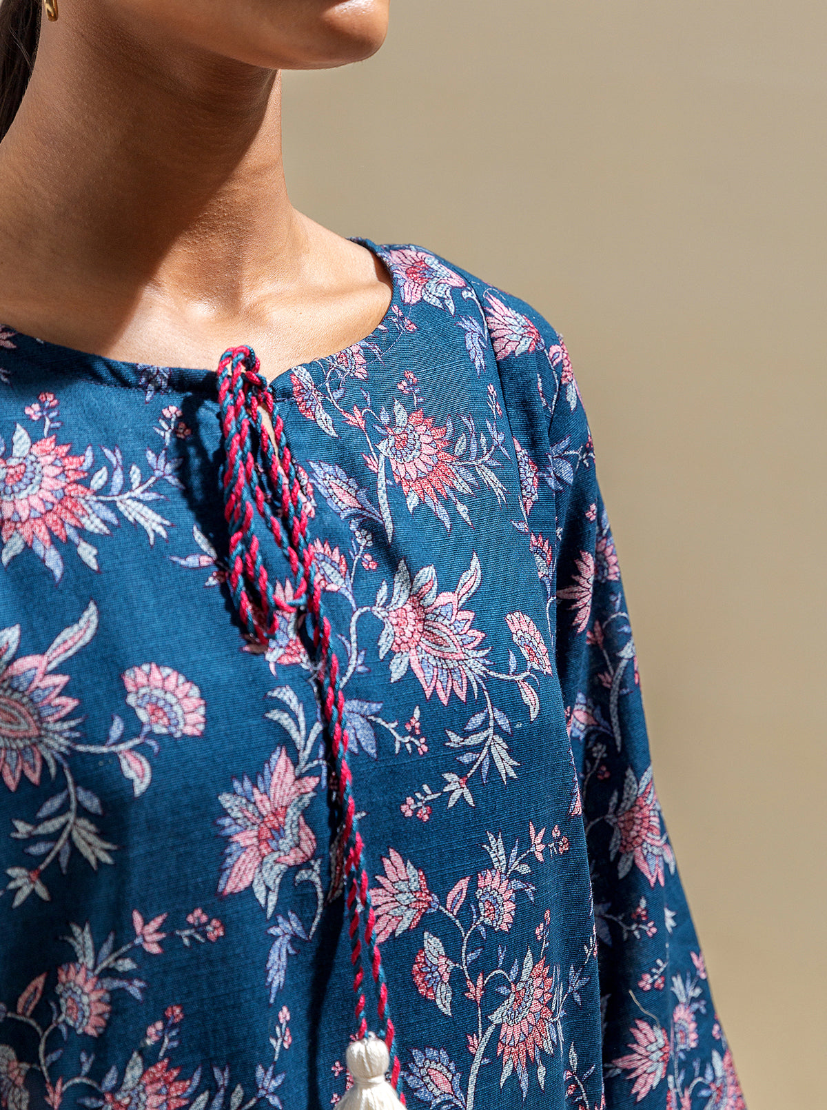 3 PIECE - PRINTED KHADDAR SUIT - ERA OF ROYALTY MORBAGH WN_23   