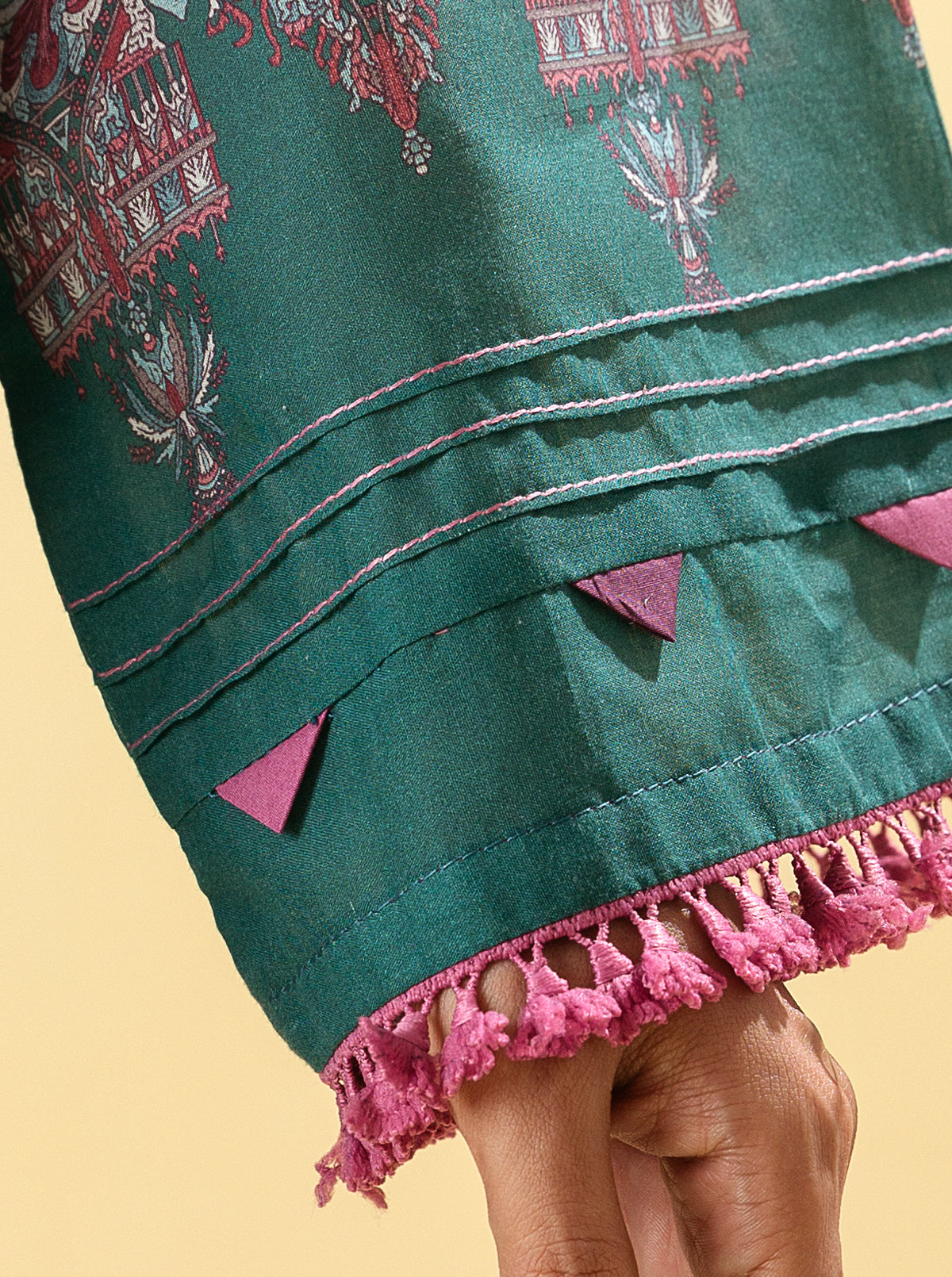 1 PIECE - PRINTED LAWN SHIRT - JADE ADMONISH MORBAGH SU_22   