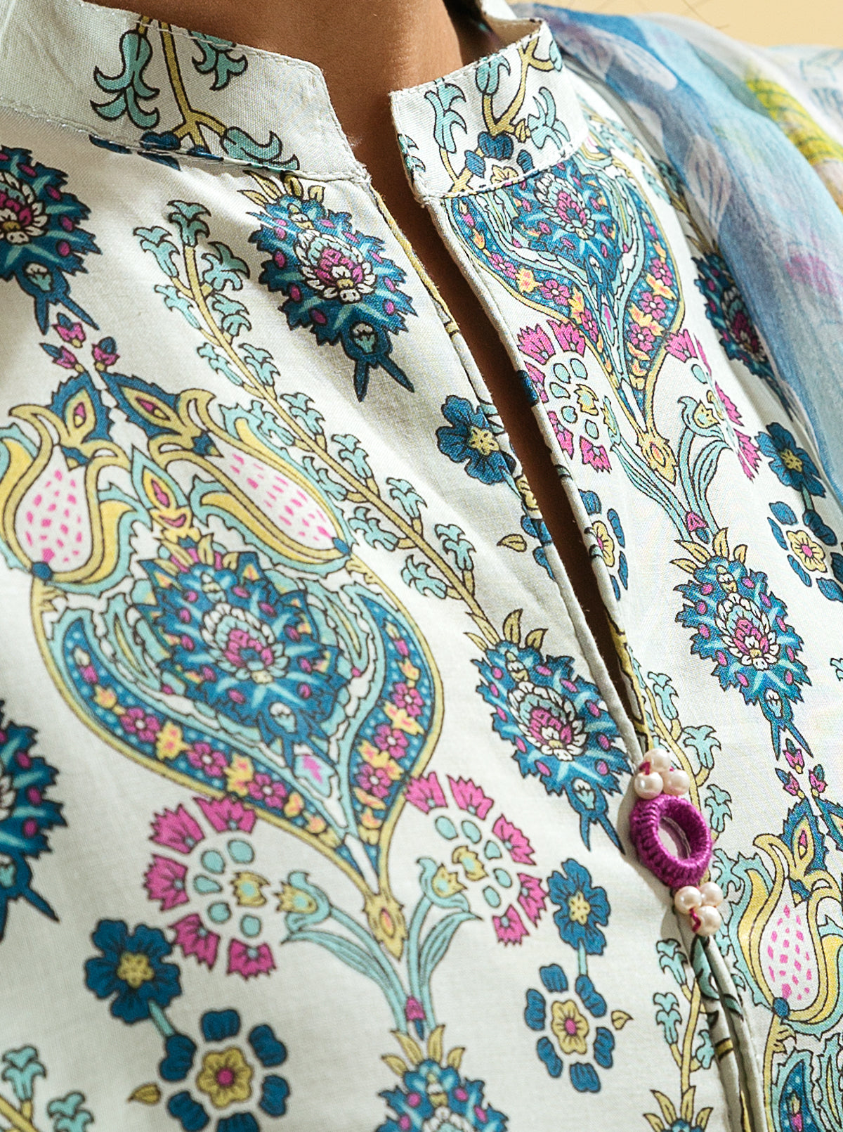 2 PIECE - PRINTED LAWN SUIT - FLOURITE CHARMS MORBAGH SU_22   