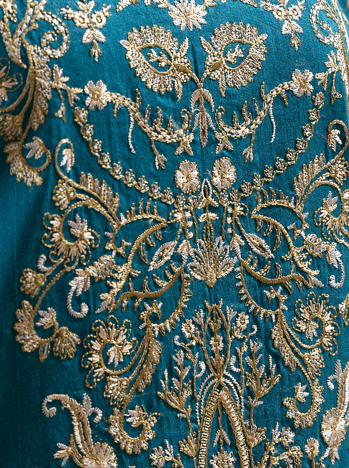 3 PIECE - EMBROIDERED LAWN SUIT - URBAN BLUE MORBAGH SU_22   