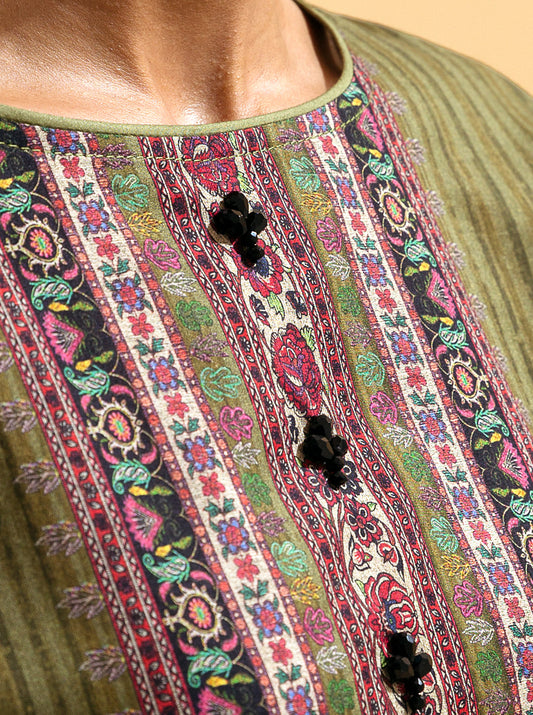 3 PIECE - PRINTED LAWN SUIT - GRACE GLORIA MORBAGH SU_22   