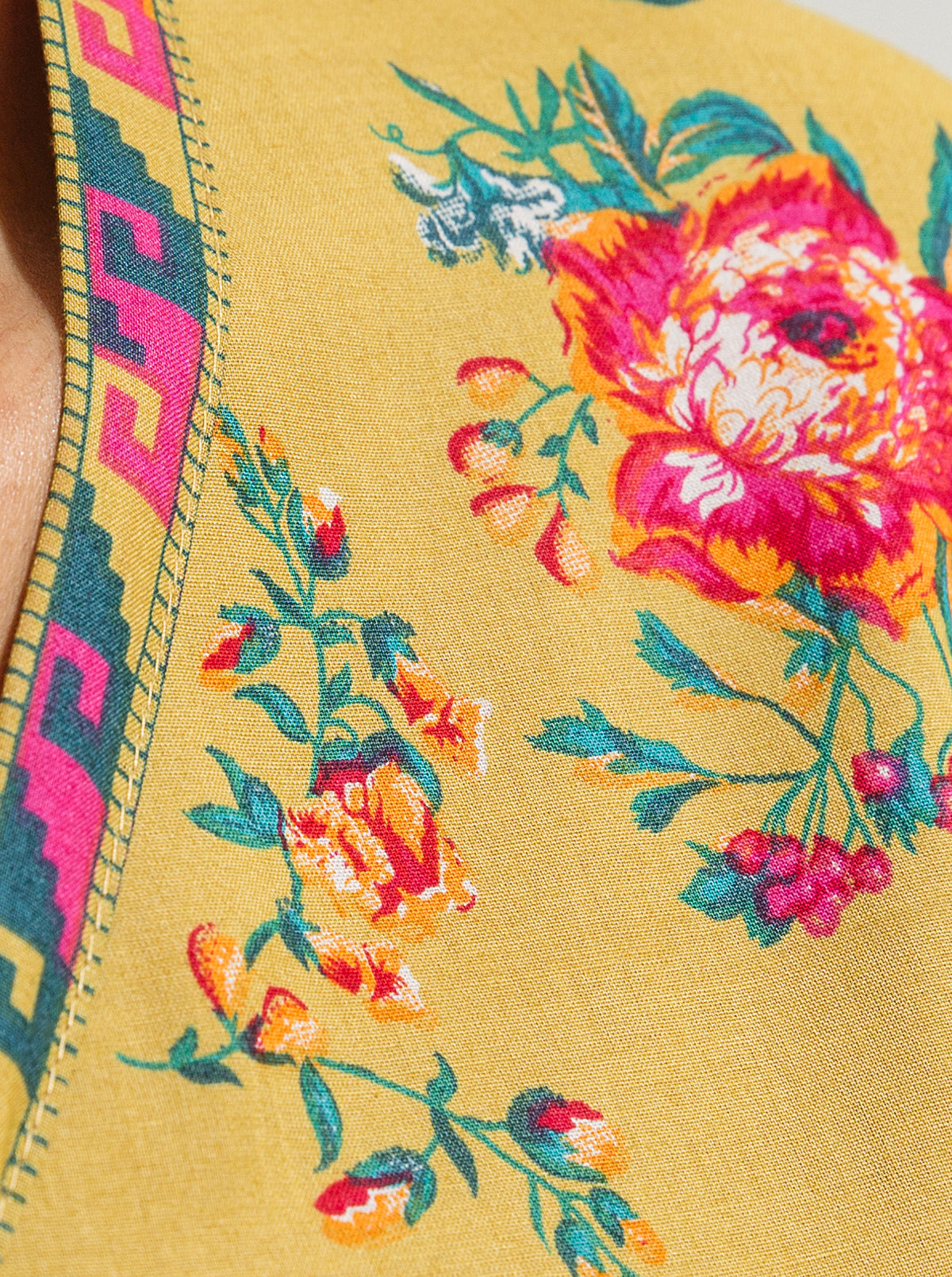 1 PIECE - PRINTED LAWN SHIRT - CEYLON CLOUDS MORBAGH SU_23   