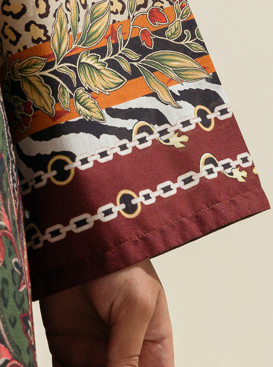 3 PIECE - PRINTED LAWN SUIT - EDEN FIR MORBAGH SU_23   