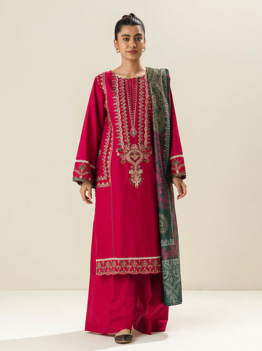 3 PIECE - EMBROIDERED LAWN SUIT - CANDY TOUCH MORBAGH SU_23   
