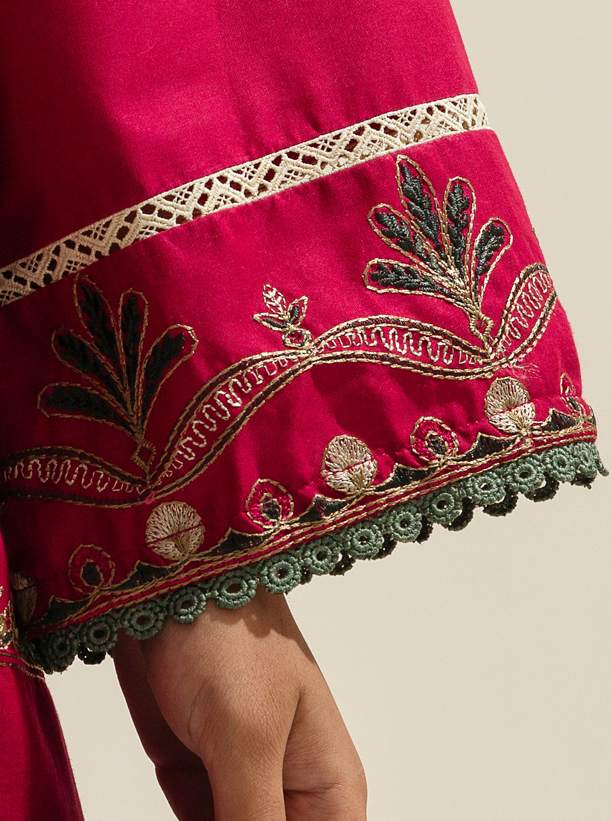 3 PIECE - EMBROIDERED LAWN SUIT - CANDY TOUCH MORBAGH SU_23   