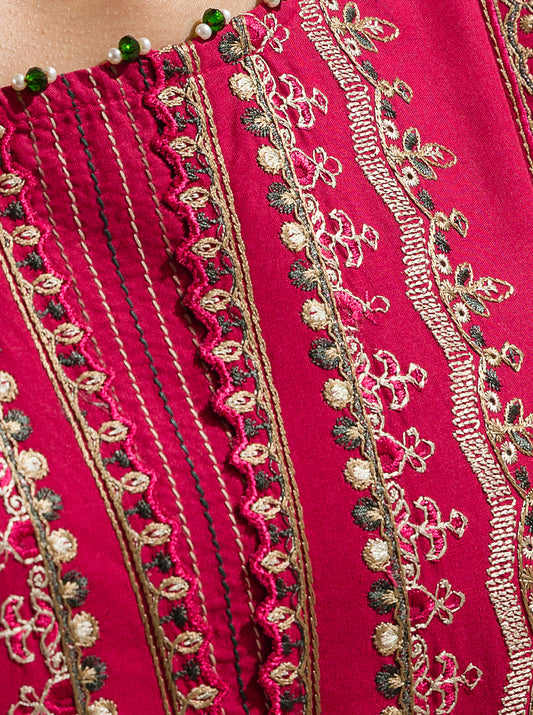 3 PIECE - EMBROIDERED LAWN SUIT - CANDY TOUCH MORBAGH SU_23   