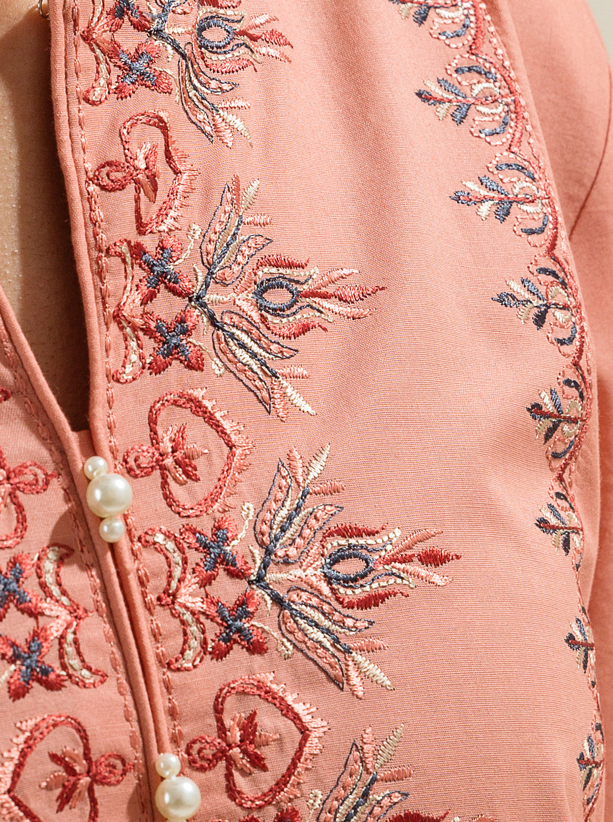 3 PIECE - EMBROIDERED LAWN SUIT - WILD FLOWER HEAVEN MORBAGH SU_23   