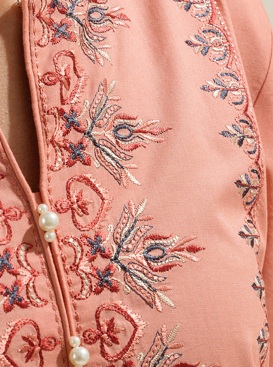 3 PIECE - EMBROIDERED LAWN SUIT - WILD FLOWER HEAVEN MORBAGH SU_23   