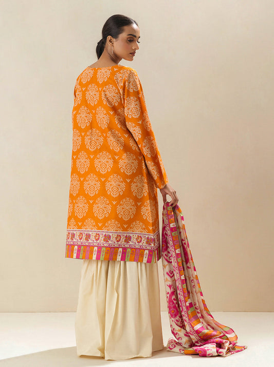 2 PIECE - EMBROIDERED LAWN SUIT - MANDARIN CLOUD MORBAGH SU_23   