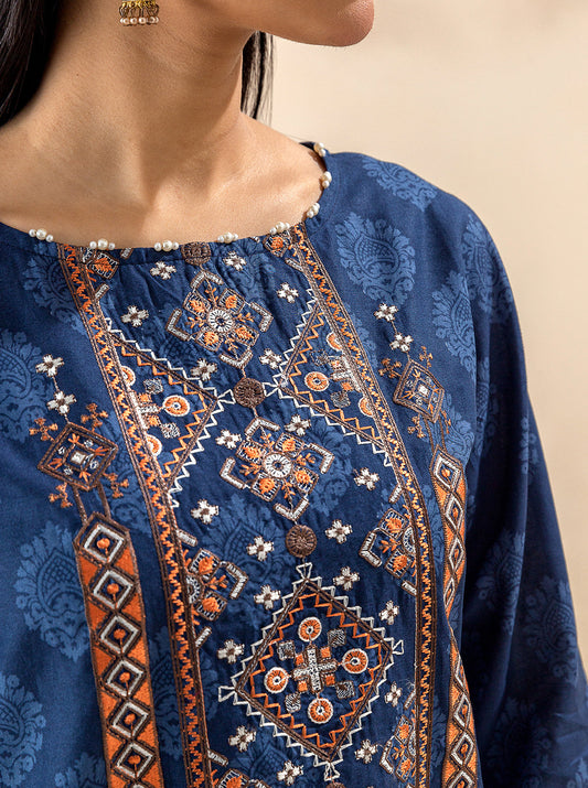 2 PIECE EMBROIDERED LAWN SUIT-METALIC SHIMMERS BT-MORBAGH SU_24   