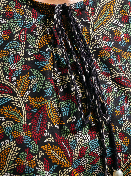 2 PIECE - PRINTED LAWN SUIT - QUEEN OF NIGHT MORBAGH SU_23   