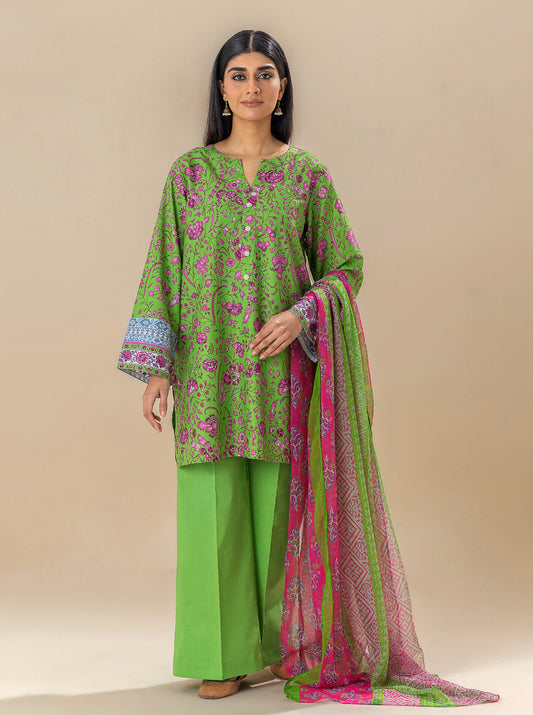 2 PIECE PRINTED LAWN SUIT-SPRING DAY BT-MORBAGH SU_24   