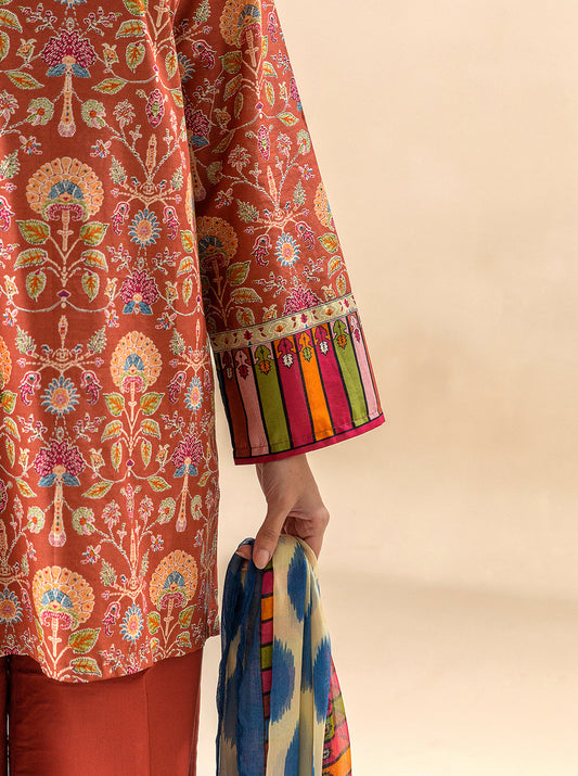 3 PIECE PRINTED LAWN SUIT-AUBURN SKY BT-MORBAGH SU_24   