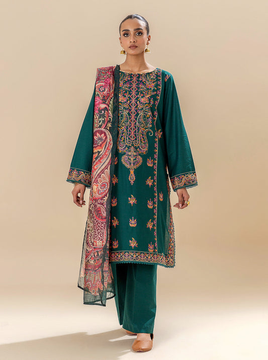 3 PIECE EMBROIDERED LAWN SUIT-PACIFIC HARBOUR BT-MORBAGH SU_24   