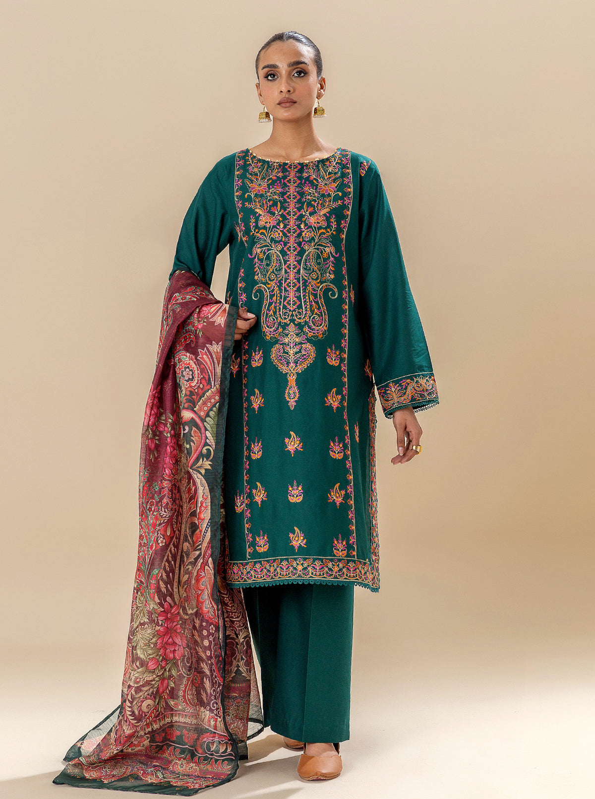 3 PIECE EMBROIDERED LAWN SUIT-PACIFIC HARBOUR BT-MORBAGH SU_24   
