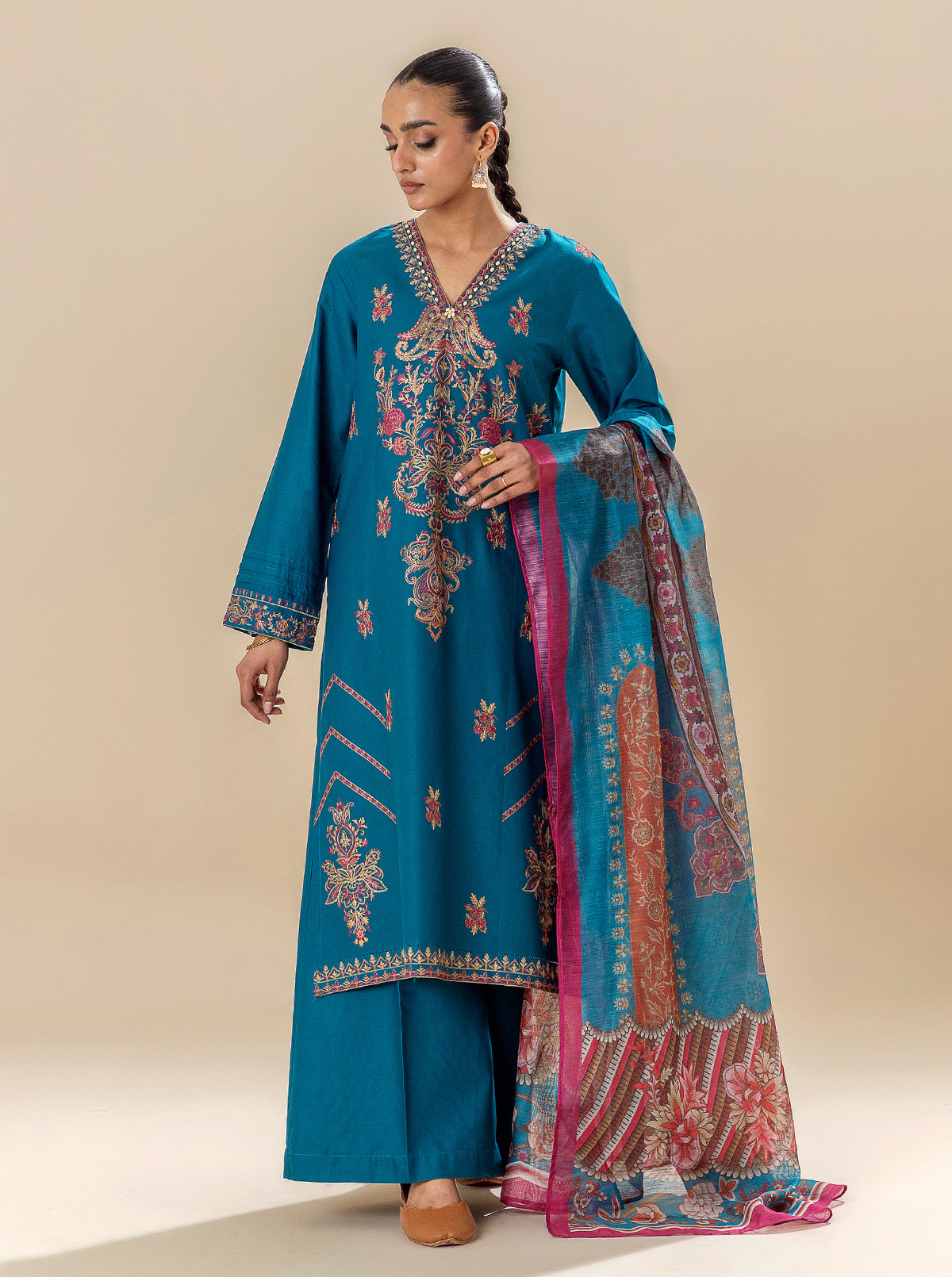 3 PIECE EMBROIDERED LAWN SUIT-OCEAN DEPTHS BT-MORBAGH SU_24   