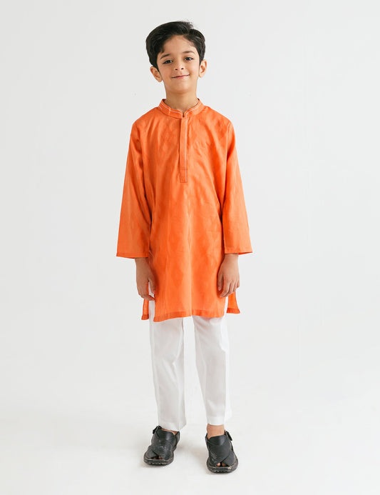 JACQUARD STYLIZED KURTA