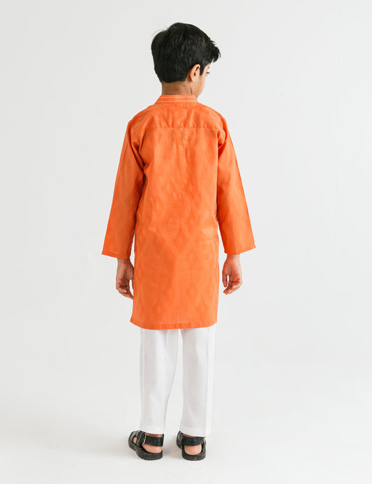 JACQUARD STYLIZED KURTA