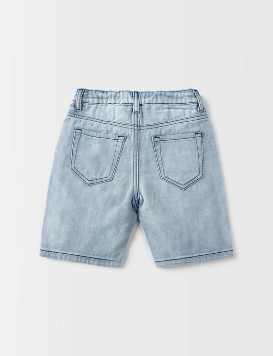 TAKE CHANCES DENIM SHORTS