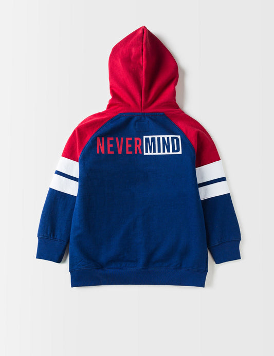 Color block hoodie