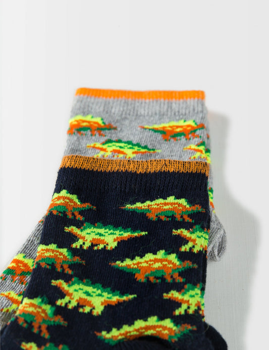 DINOSAUR SOCKS PACK OF 2