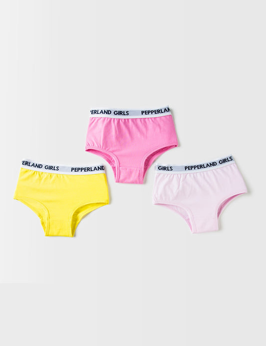 SOLID COLOR BRIEFS PACK OF 3