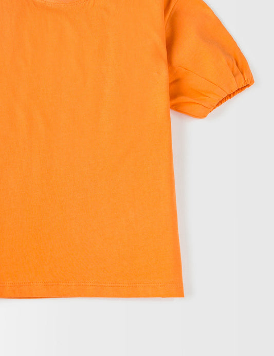 Puffed Sleeved T-shirt