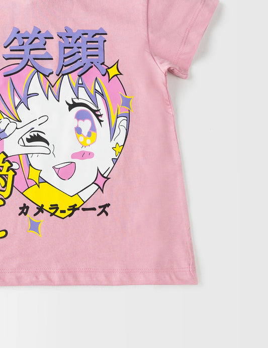 PRINTED MANGA TEE