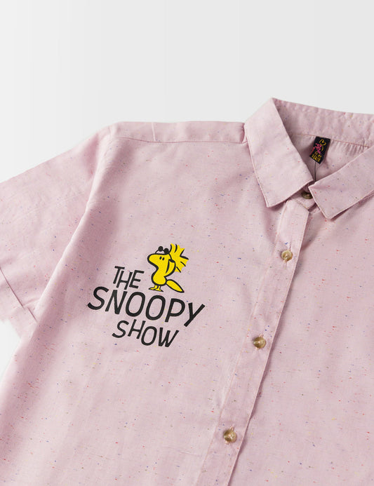 PRINTED SNOOPY TOP