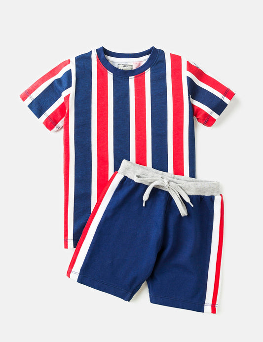 2 Piece Striped Pjs (6295498850456)