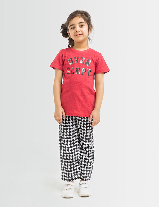 Over Slept Pajama Set (6295498981528)