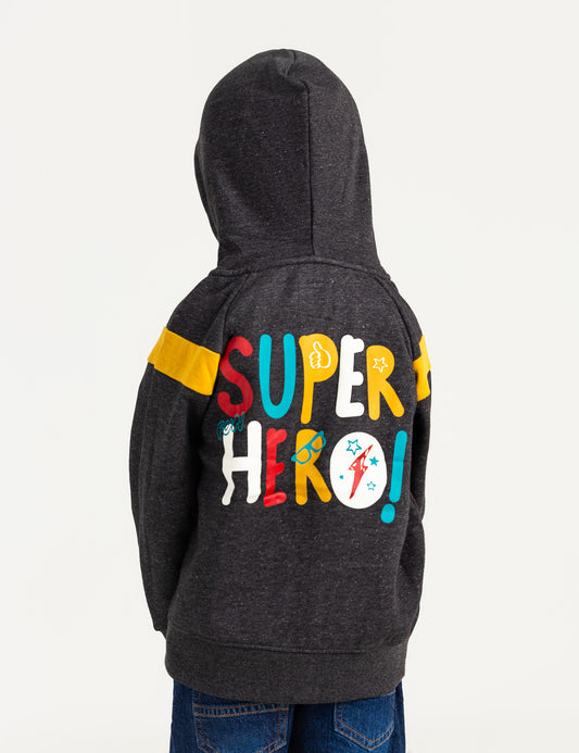 SUPER HERO GRAPHIC HOODIE