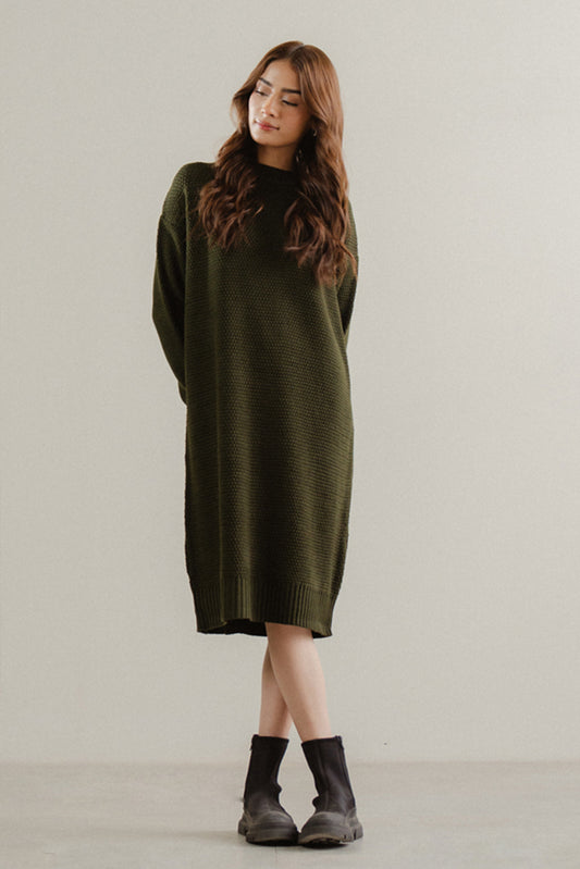 CREW NECK DRESS