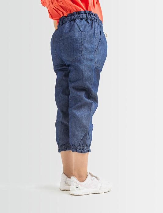 Chambray Joggers (6295499243672)