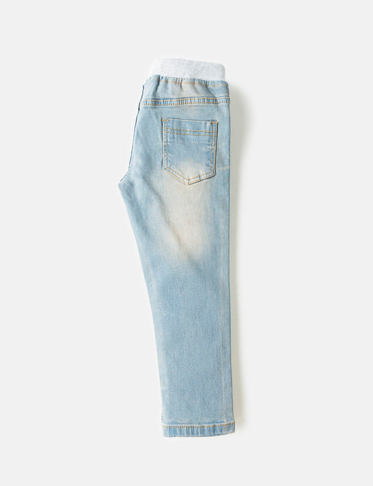 Ribbed Waist Band Jeans (6295505240216)