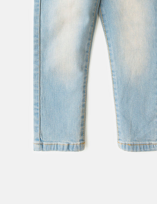 Ribbed Waist Band Jeans (6295505240216)
