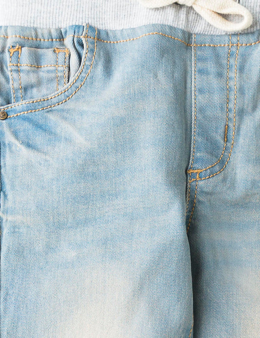 Ribbed Waist Band Jeans (6295505240216)
