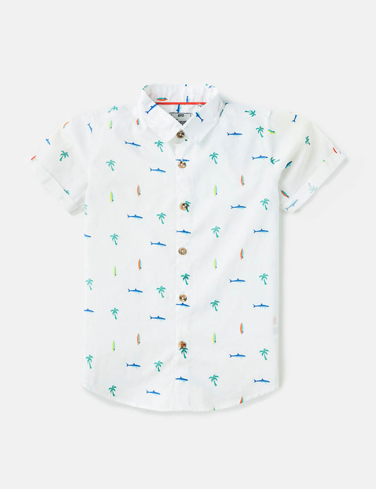Huwaii Print Shirt (6567379730584)