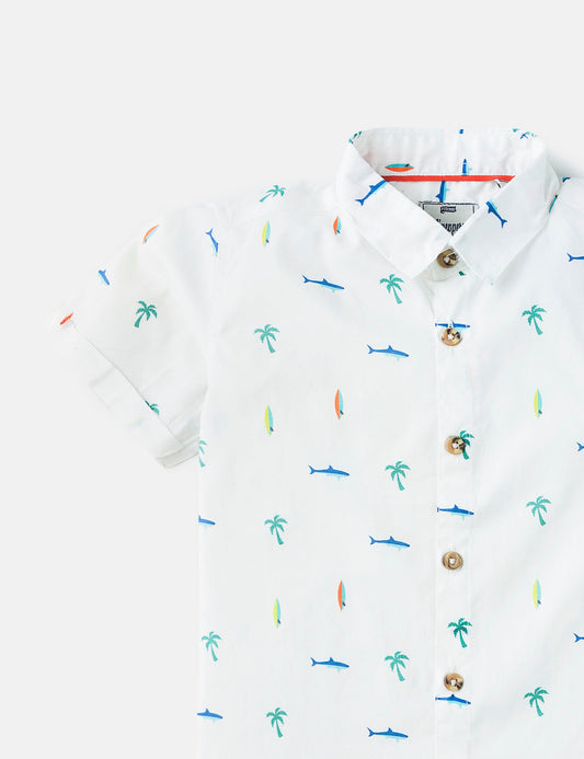 Huwaii Print Shirt (6567379730584)