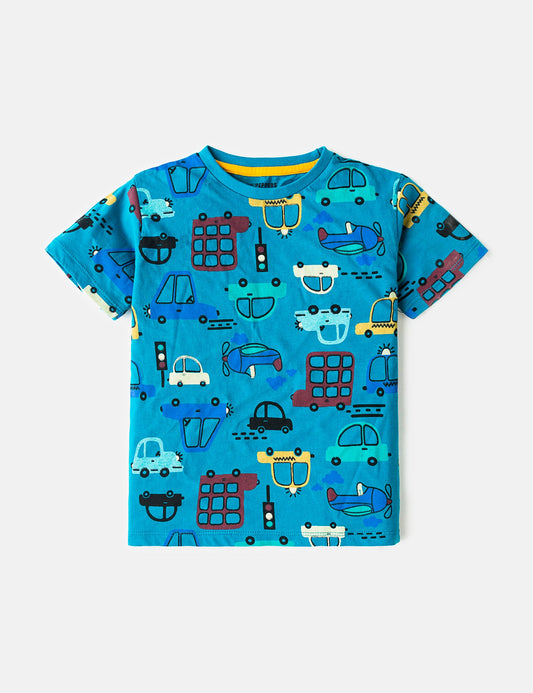 All Over Car Graphic Tee (6295505338520)