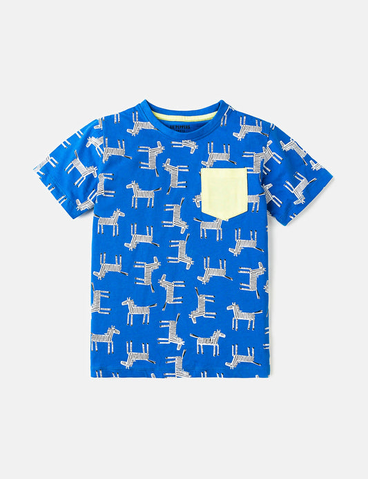 All Over Zebra Print Tee (6295503110296)